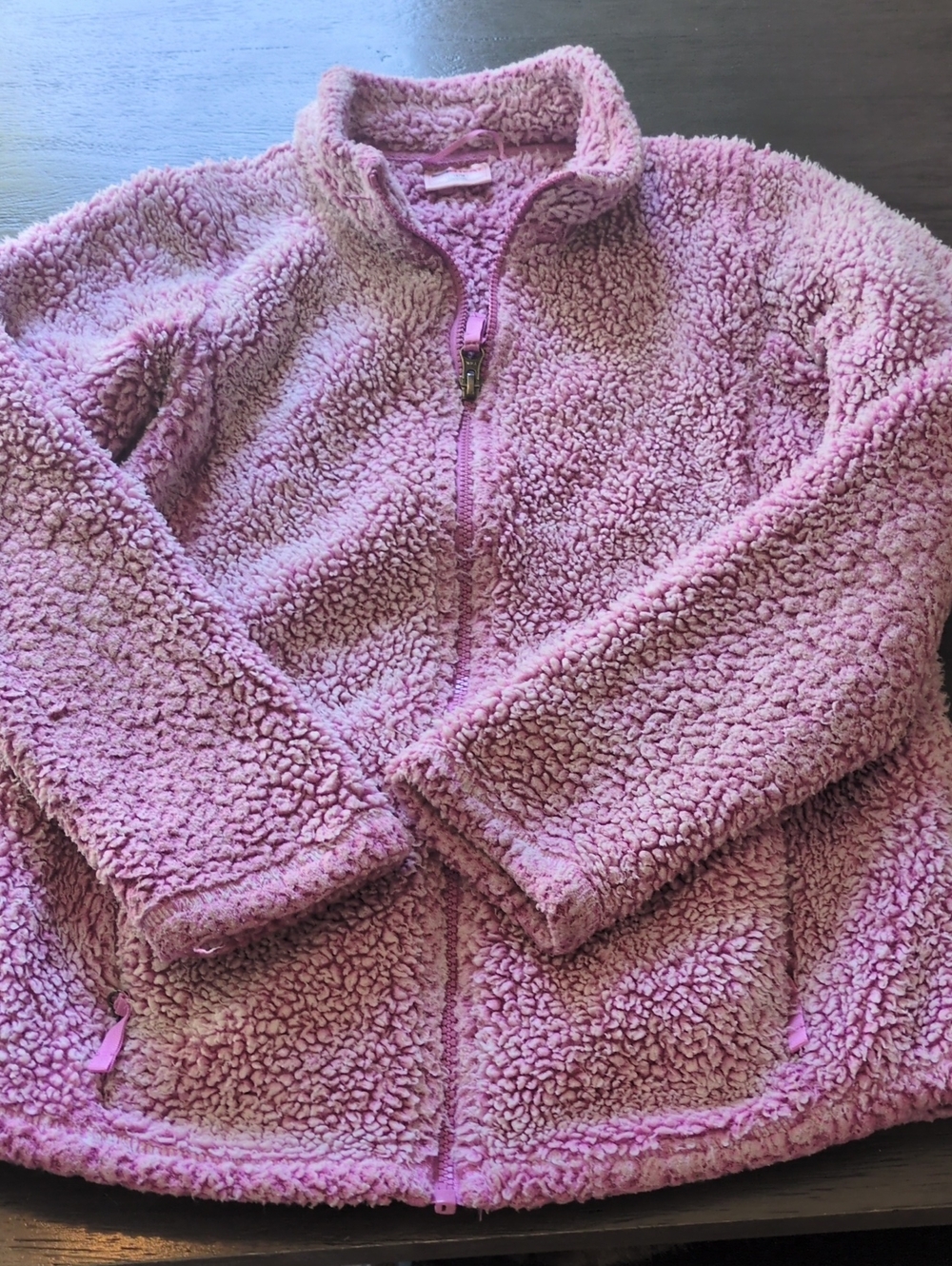 32 Degrees Plush Sherpa Jacket - Light Pink